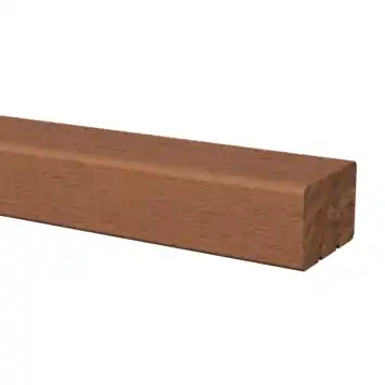 Tuinbalk Azobé hard hout geschaafd 4,4 x 6,7 x 300 cm