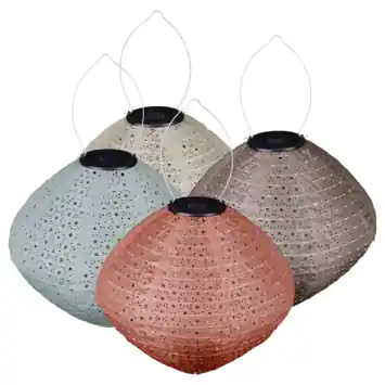 Solar lampion diamant diverse kleuren