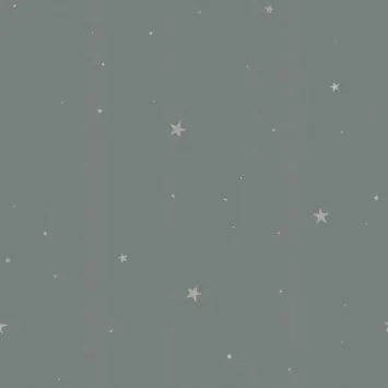 Vliesbehang little stars groen (dessin 112034)