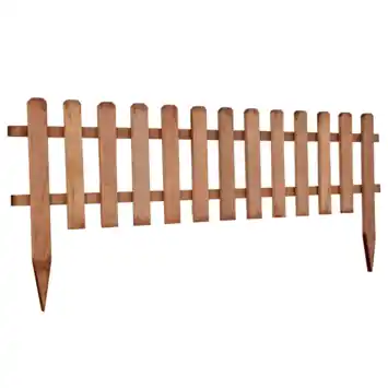 Tuinhek piket Goya keruing hard hout 45 x 110 cm