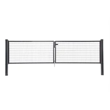 Giardino dubbele tuinpoort Napoli RAL 7016 antraciet 100 x 300 cm (2 x 150 cm)