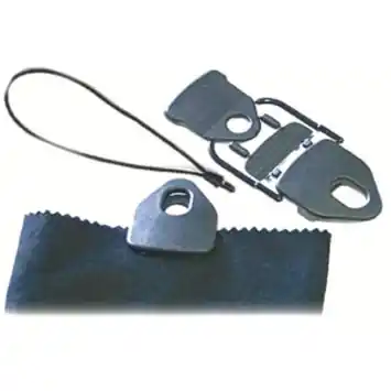 Tornado Clip 4 St+Elastiek Zwart 4Mm