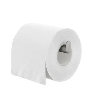 Tiger toiletrolhouder Cooper zonder klep met L-vorm RVS geborsteld / Zwart