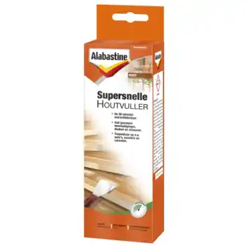 Alabastine supersnelle houtvuller set gebroken wit 300 g