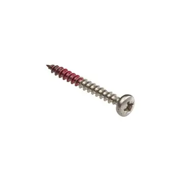 Rotadrill schroef universeel cilinderkop PZ2 RVS 3.5x25 mm 27 stuks