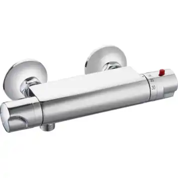 Atlantic thermostatische douchekraan Marco chroom 12 cm