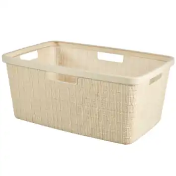 Curver Jute Wasmand 46L - Offwhite