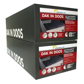 Aquaplan dak in doos 4,2 x 3,5 m incl. gratis manchet