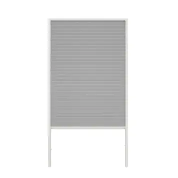 Bruynzeel plisséhor raam S500 83x155 cm wit