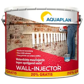 Aquaplan Wall-injector vochtwering door injectie navulling 10 liter