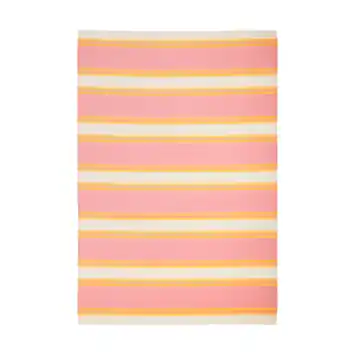 Buitenkleed Pinky stripe 120x180 cm
