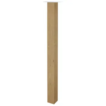 Duraline meubelpoot vierkant eiken 5x5x72 cm