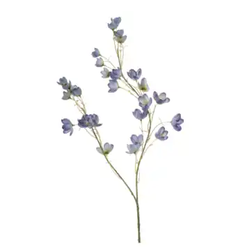 Buttercup spray blauw 85cm