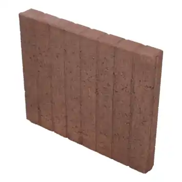 Stonewish palissade quadroband bruin 6 x 40 x 50 cm