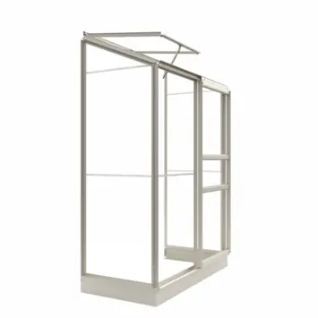 Royal Well Emma I muurkas aluminium wit 0,91 m²