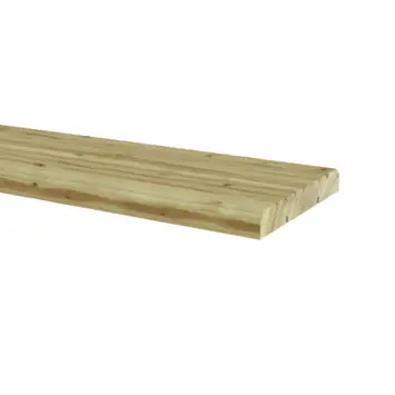 Vlonderplank geïmpregneerde grenenhout geschaafd 1,9 x 14 x 300 cm