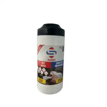 SUPER wet wipes - reinig & ontvett & handen