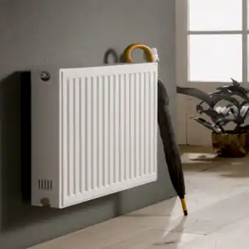 Sanivesk radiator Imago Una wit zij-aansluiting T11 50 x 40 cm