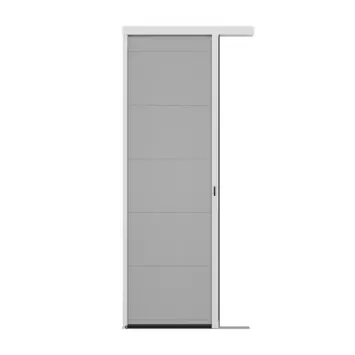 Bruynzeel plisséhordeur S900 C 96x200-203 cm wit