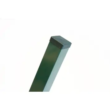 Profielpaal vierkant groen 6 x 6 cm, lengte 260 cm