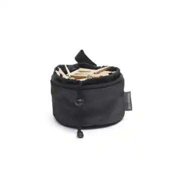 Brabantia wasknijperzakje compact zwart