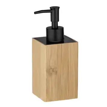 Wenko Padua zeepdispenser bamboe naturel