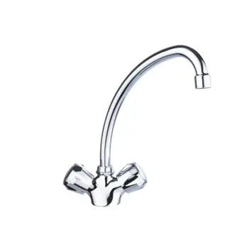 Atlantic keukenkraan Thomas 2-knops chroom