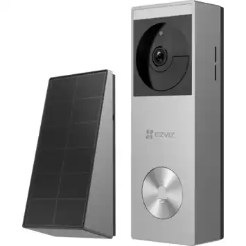 Ezviz HP3 Pro video deurbel 2K met zonnepaneel