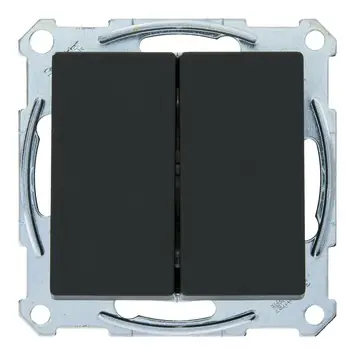 Schneider System m wissel/-wisselschakelaar antraciet