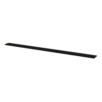 Wandplank WPC 2,1x17,6x240cm Rhombus zwart voorgeboord