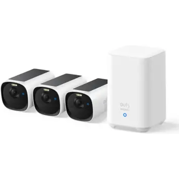 Eufy E40 solocam 3-pack inclusief Homebase 2