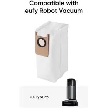 Eufy S1 Pro stofzuigerzakken 3 stuks