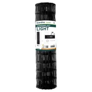 Gardenplast light tuingaas 120 cm x 25 m zwart