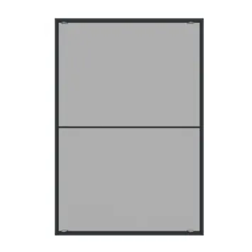 Bruynzeel voorzethor  raam S500 100x120 cm antraciet