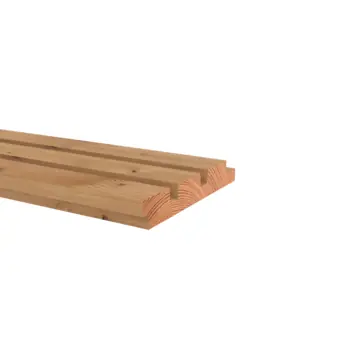Rhombusprofiel Douglas onbehandeld 2,2 x 14 x 300 cm