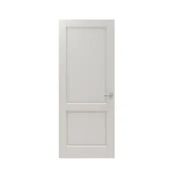 Lundia binnendeur Frama En 2A01 wit gegrondverfd opdek links 88 x 231,5 cm