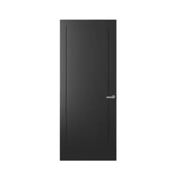 Lundia binnendeur Vika En AA01 RAL 9011 gelakt opdek links 93 x 211,5 cm