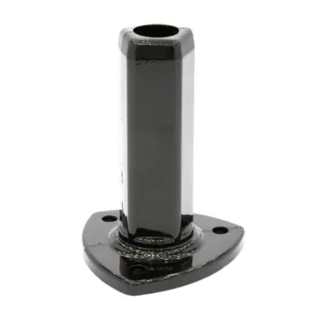 Giardino voet voor ronde tuinpaal 60 mm zwart