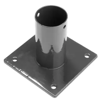 Giardino voet voor ronde tuinpaal antraciet 40 mm