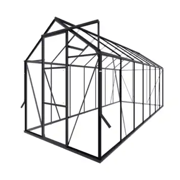 Royal Well Kate V kweekkas full option aluminium zwart 8,33 m²