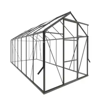 Royal Well Kate V kweekkas full option aluminium groen-grijs 8,33 m²