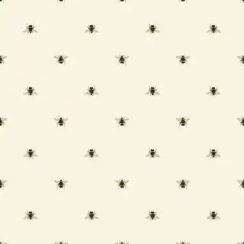 Vliesbehang Joules Botanical Bee (dessin 118544)
