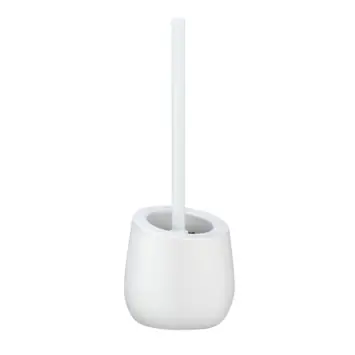 Wenko keramische toiletborstelhouder Badi wit