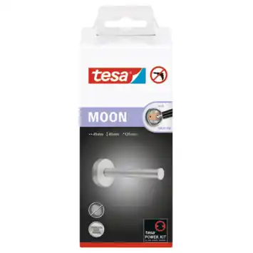 Tesa Moon reserverolhouder RVS look