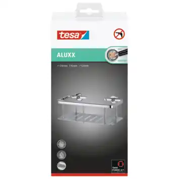 Tesa Aluxx doucherek verchroomd aluminium