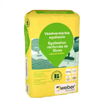 Weber Beamix Egalisatie vezelversterkt 20 kg
