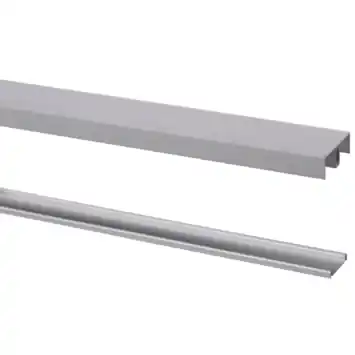 StoreMax Basic schuifdeurrail R-20 - aluminium – 240 cm