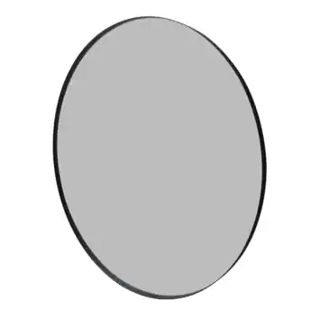 Spiegel Beau rond zwart 120 cm
