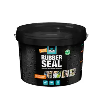 Bison Rubber Seal waterdichte rubbercoating 2,5 liter