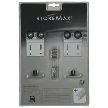 StoreMax Basic wielset H-40 – aluminium – 2 stuks